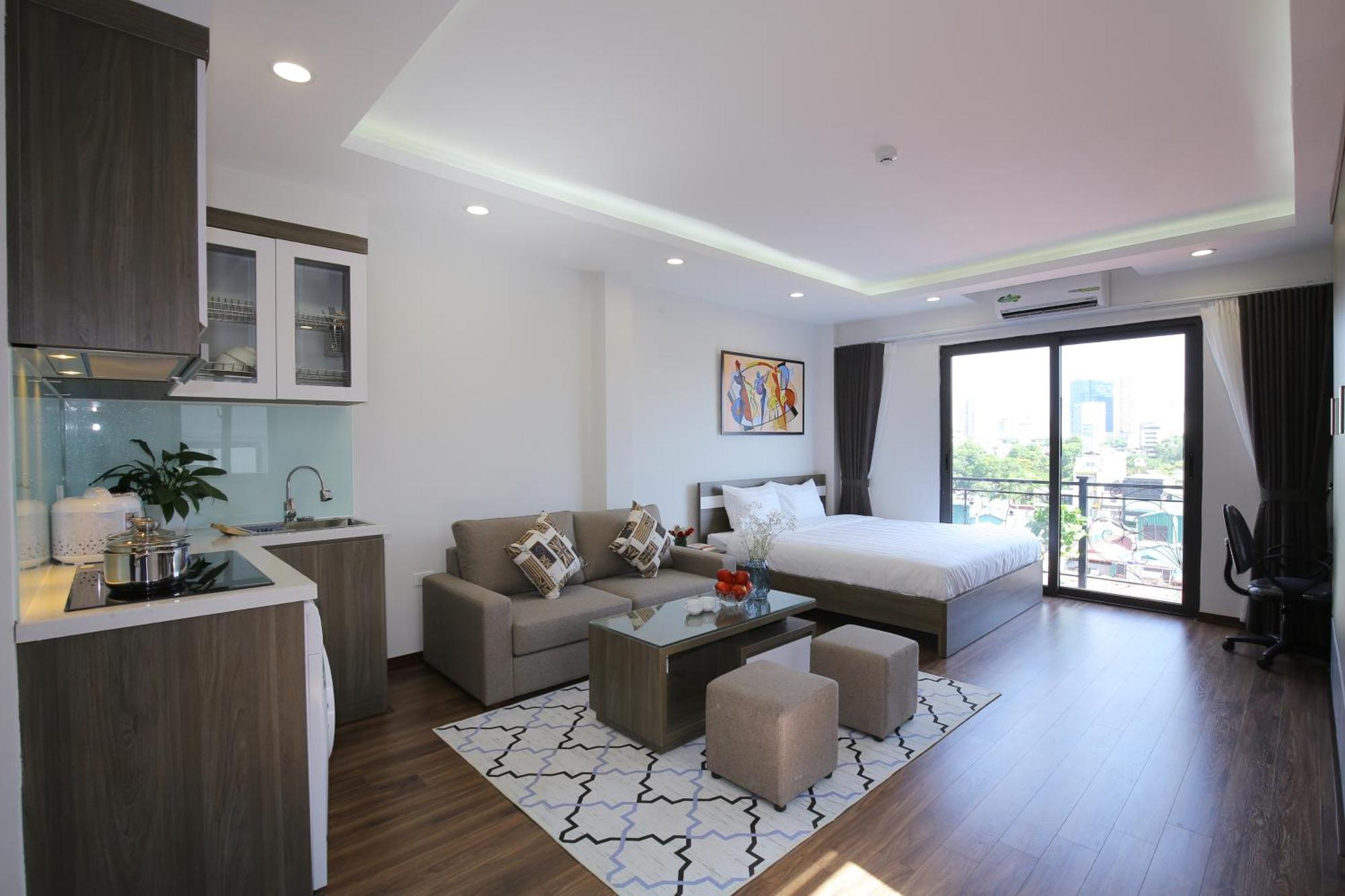 Sumitomo9 Apartments & Hotel - Alley 58 Dao Tan Hanoi Exterior photo
